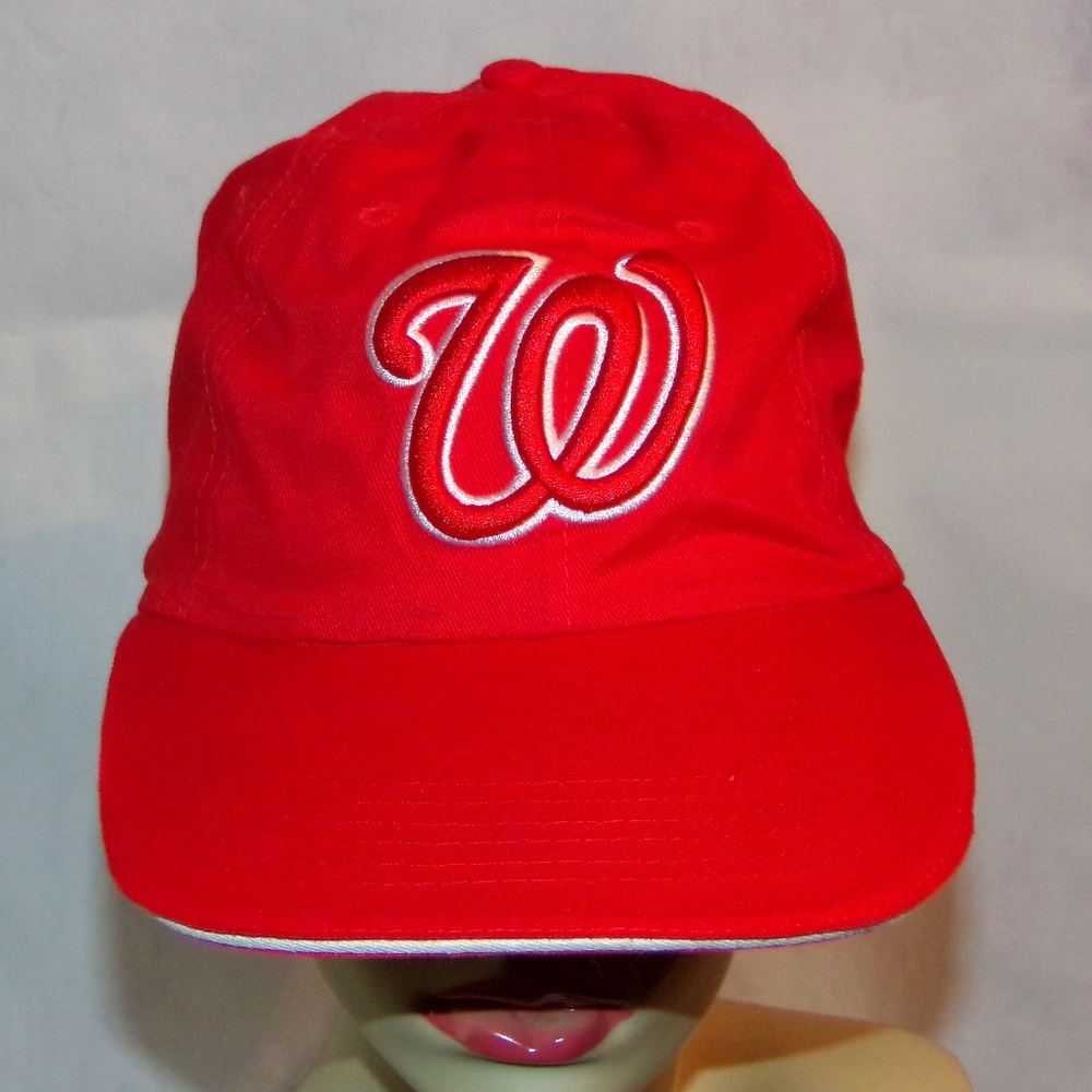Washington Nationals Hat 3D Like Heavy Embroidered